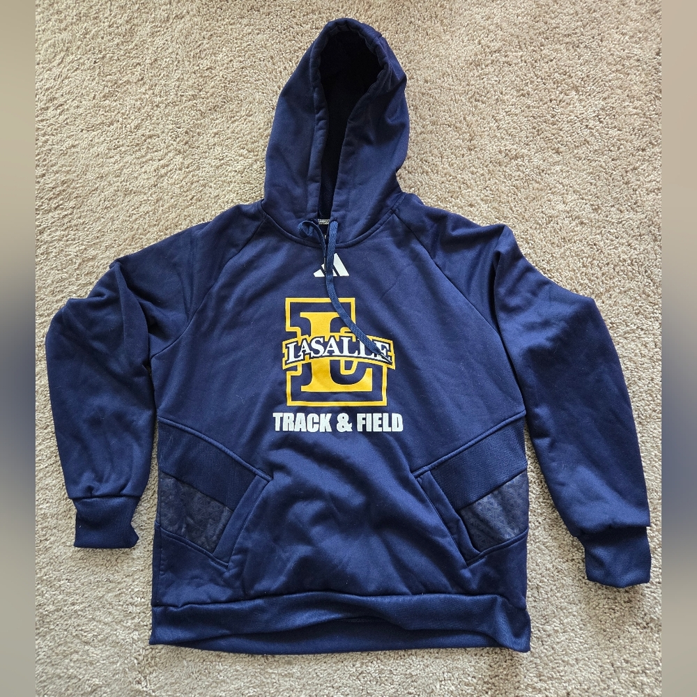 La Salle University Track & Field Adidas Hoodie